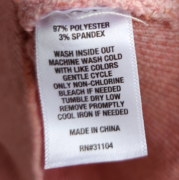 True Craft Women's Pink V Neck Sweater Vest | Size Small | NWT - Picture 7 of 8